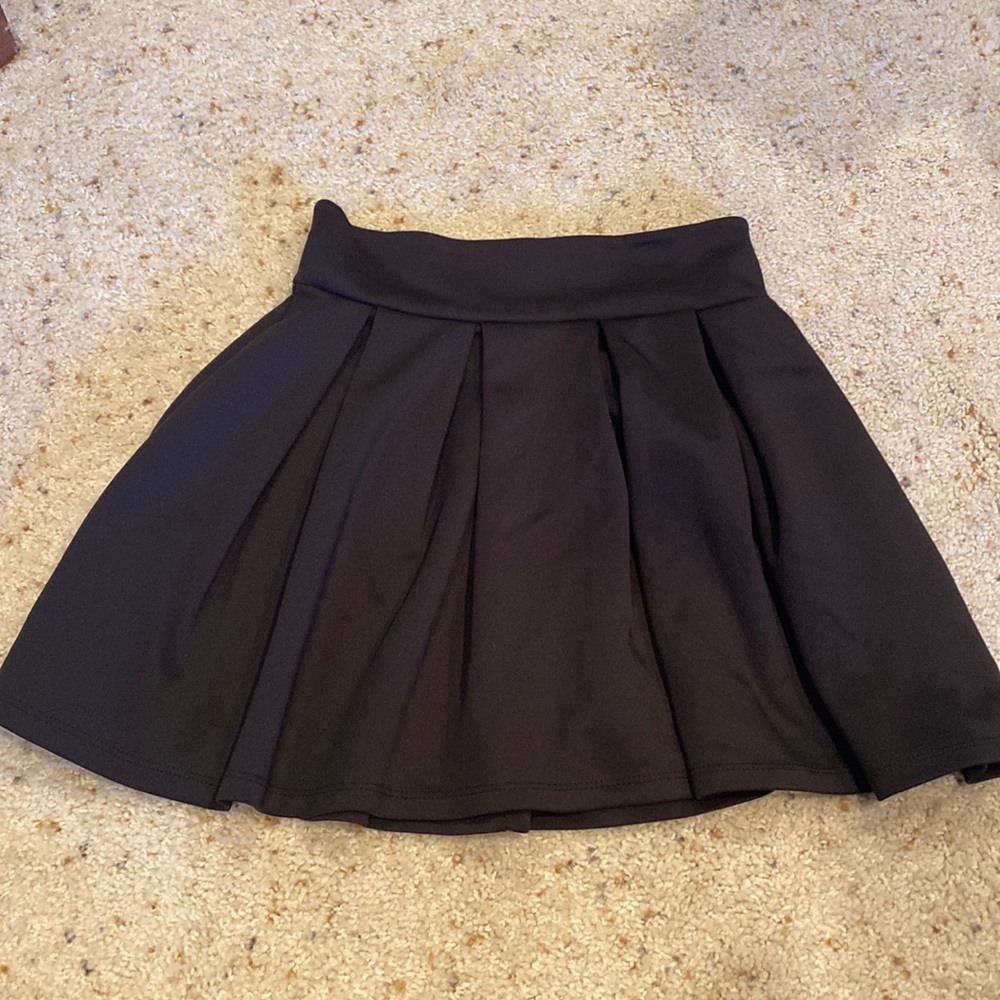 Medium Black A line skirt